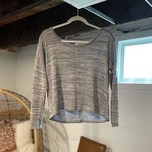 Old Navy Long Sleeve Top Gray